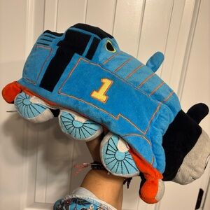 Vintage Thomas the Train Soft Beanie Pillow Beanbag Plush Toy 15-16”